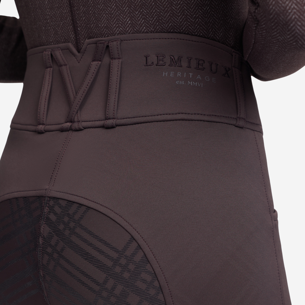 LeMieux Ladies Heritage Check Bregging - Cocoa