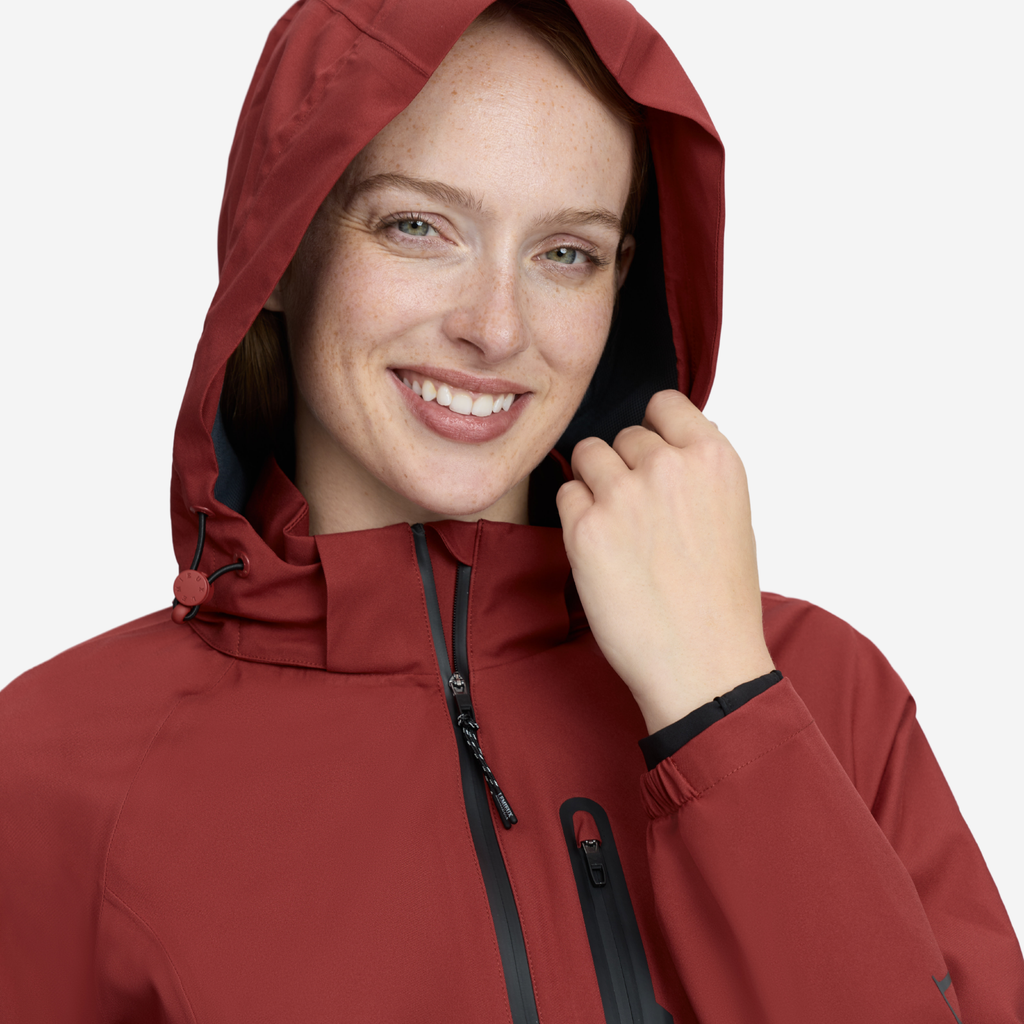 LeMieux Ladies Athena Waterproof Lightweight Jacket - Russet