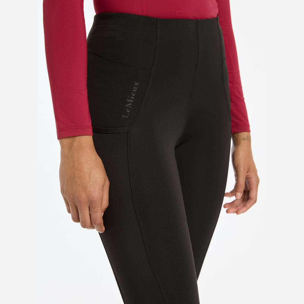 LeMieux Ladies Naomi Pull On Breeches - Black