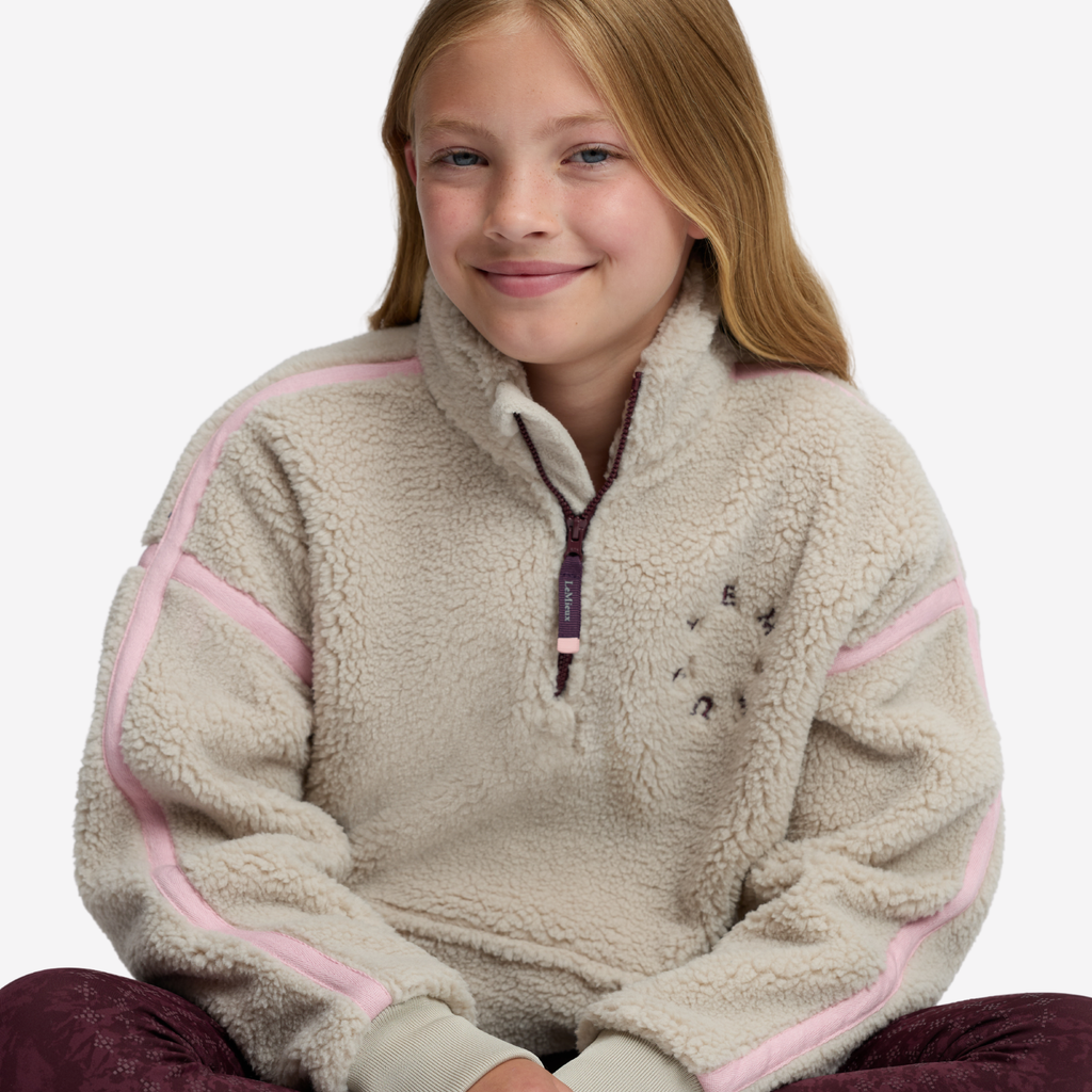LeMieux Young Rider Jody Teddy Fleece - Stone