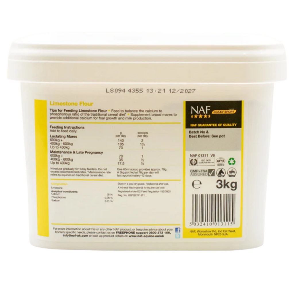 NAF Limestone Flour - 3kg