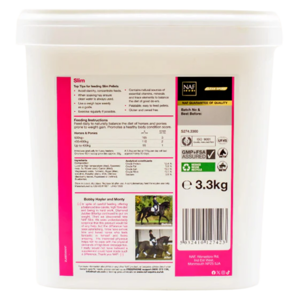 NAF Slim Pellets - 3.3kg