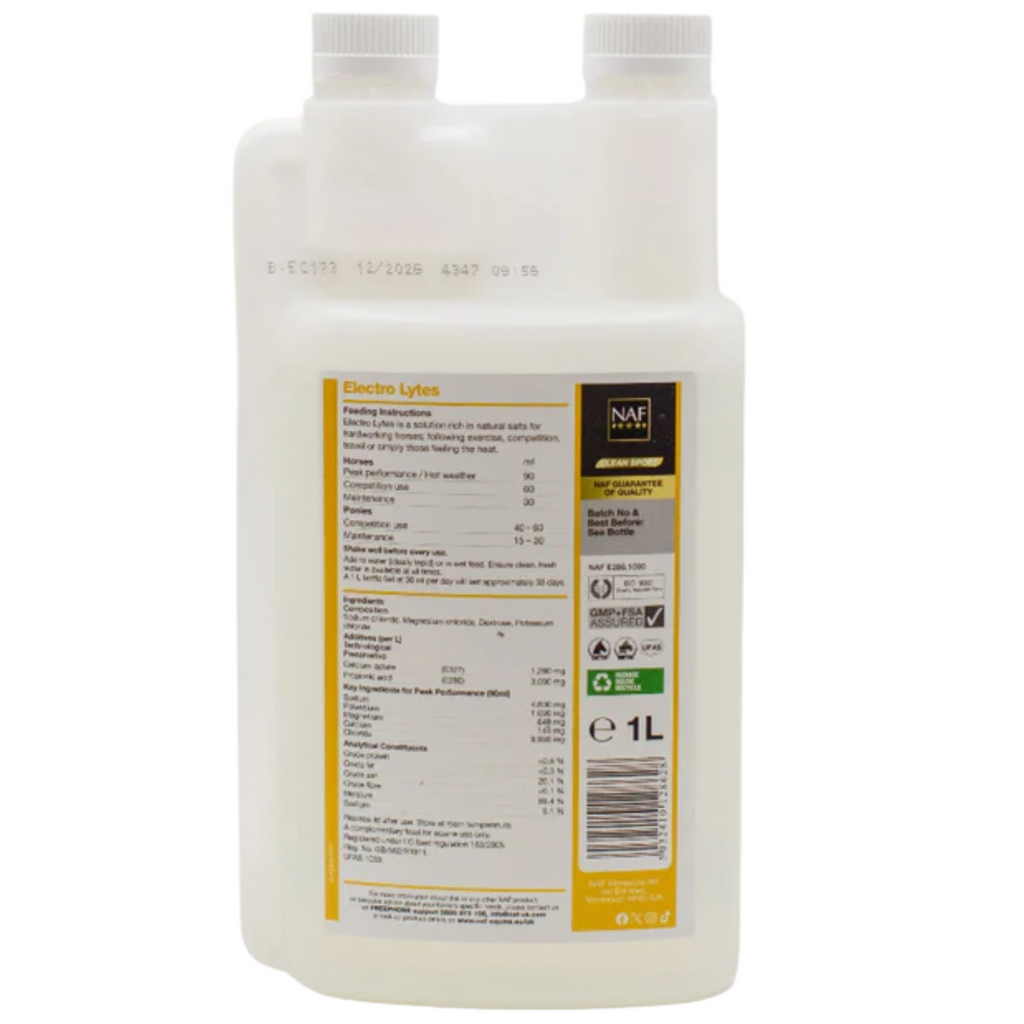 NAF Electro Lytes Liquid - 1 Litre