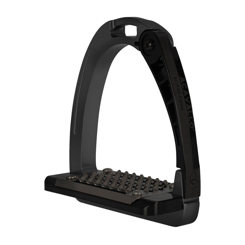 Acavallo AluPro Junior Stirrups - Charcoal