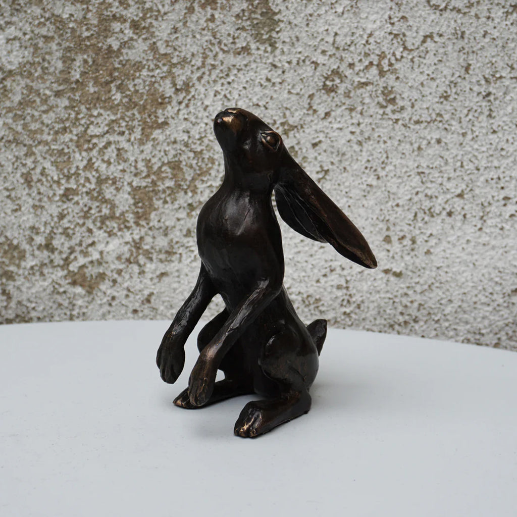 Oriele Bronze Moon Watching Hare