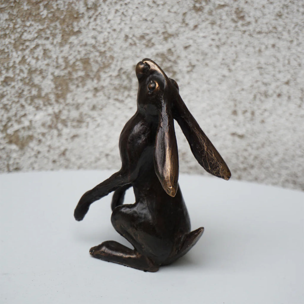 Oriele Bronze Moon Watching Hare