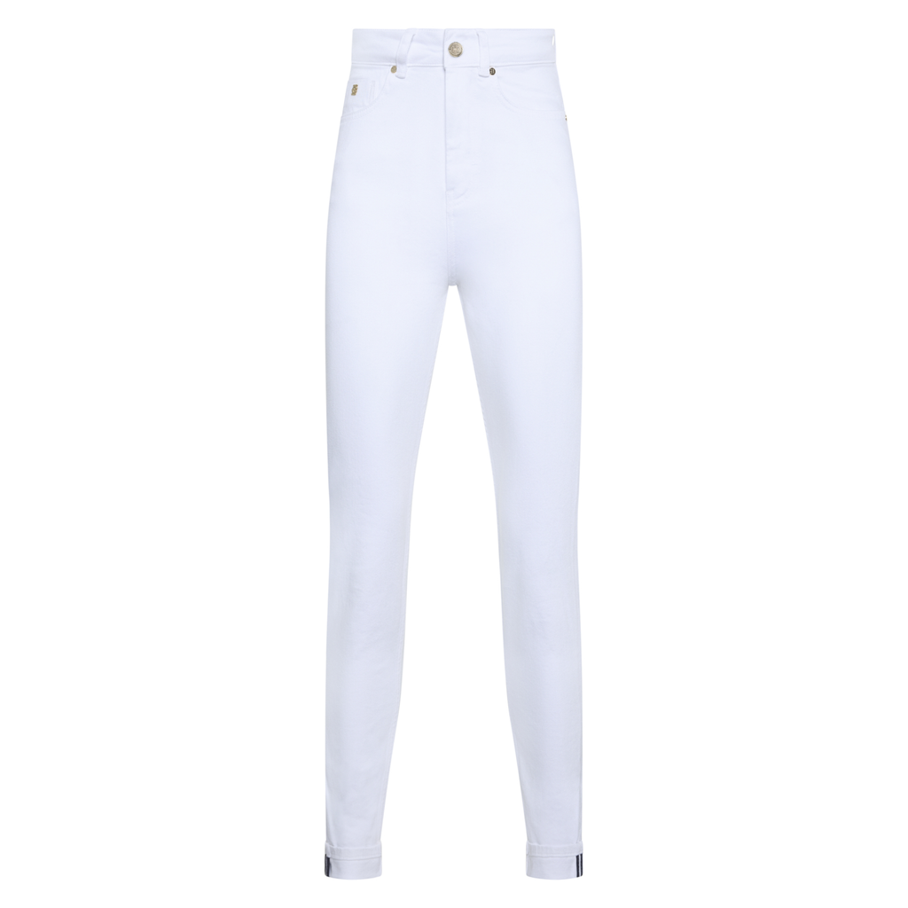 Holland Cooper Ladies Chantilly Slim Jean - White