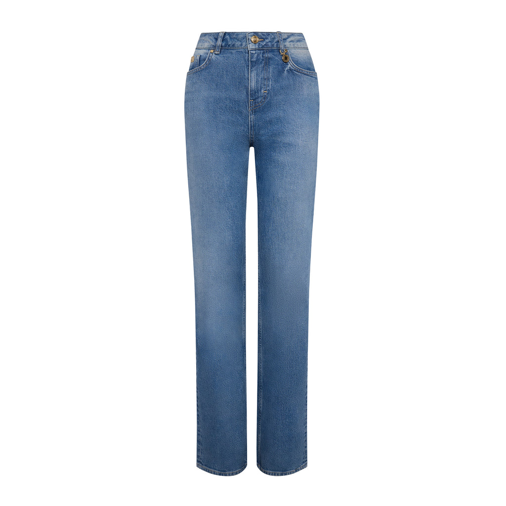 Holland Cooper Ladies Classic Straight Jean - Classic Denim