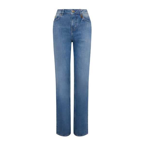 Holland Cooper Ladies Classic Straight Jean - Classic Denim
