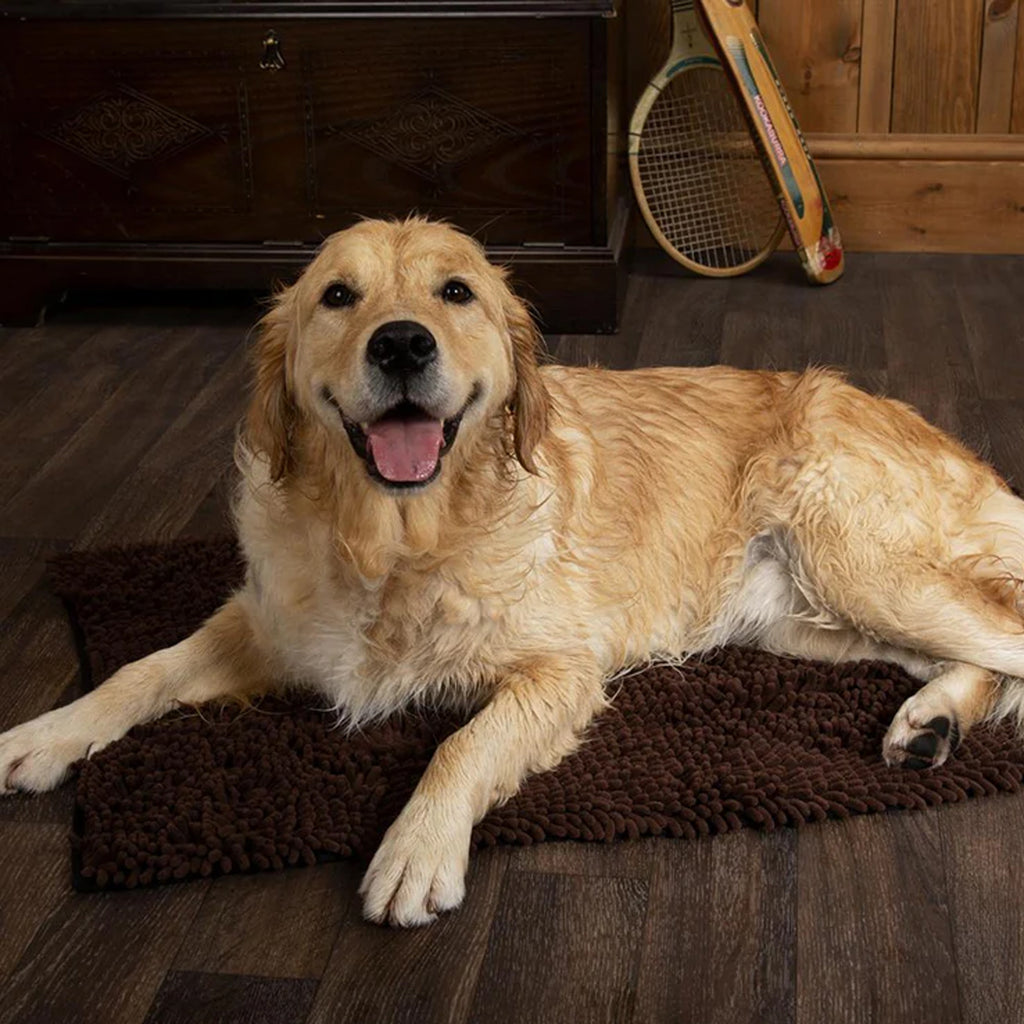 Scuffs Noodle Dry Mat - Chocolate