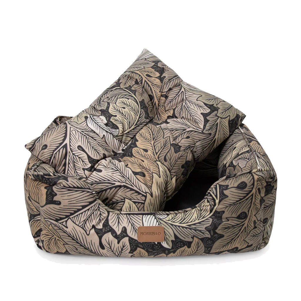 Rosewood Morris & Co. Acanthus Print Square Bed