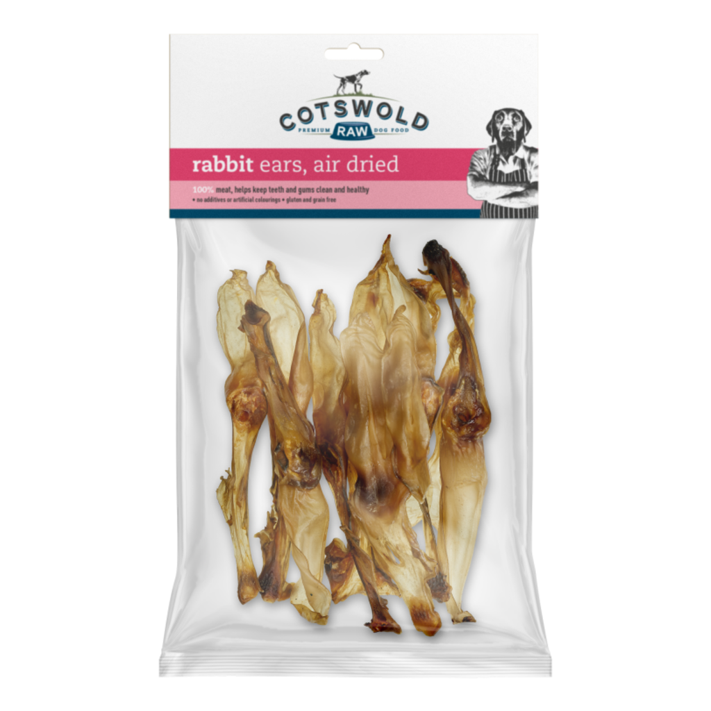 Cotswold Raw Rabbit Ears - 100g