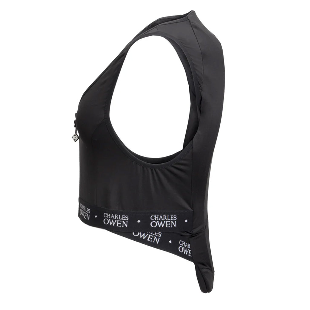 Charles Owen Shadow Back Protector - Black