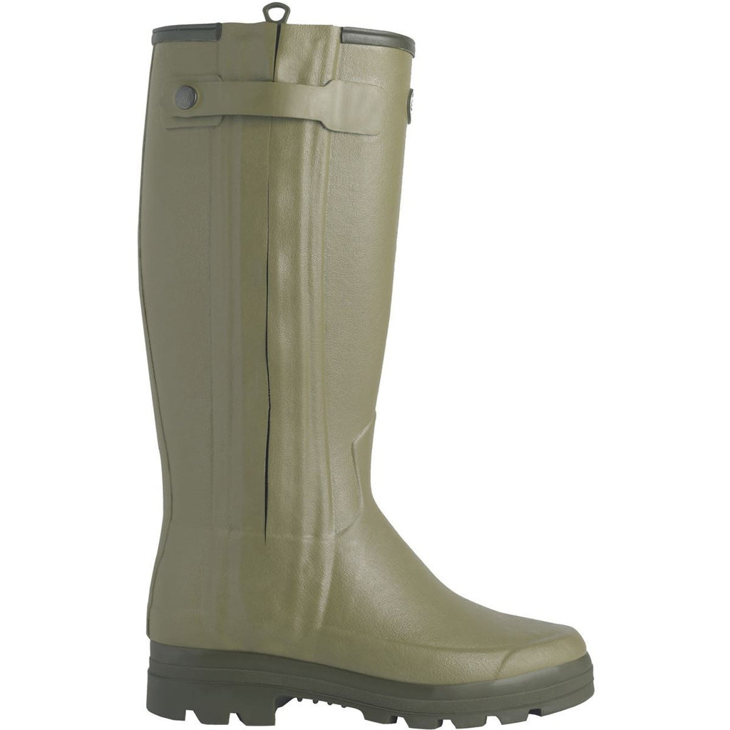 Le Chameau Mens Chasseur Neoprene Lined Boot - Vert Vierzon