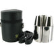 Sarome 12oz Three Flask Set in Carry Case