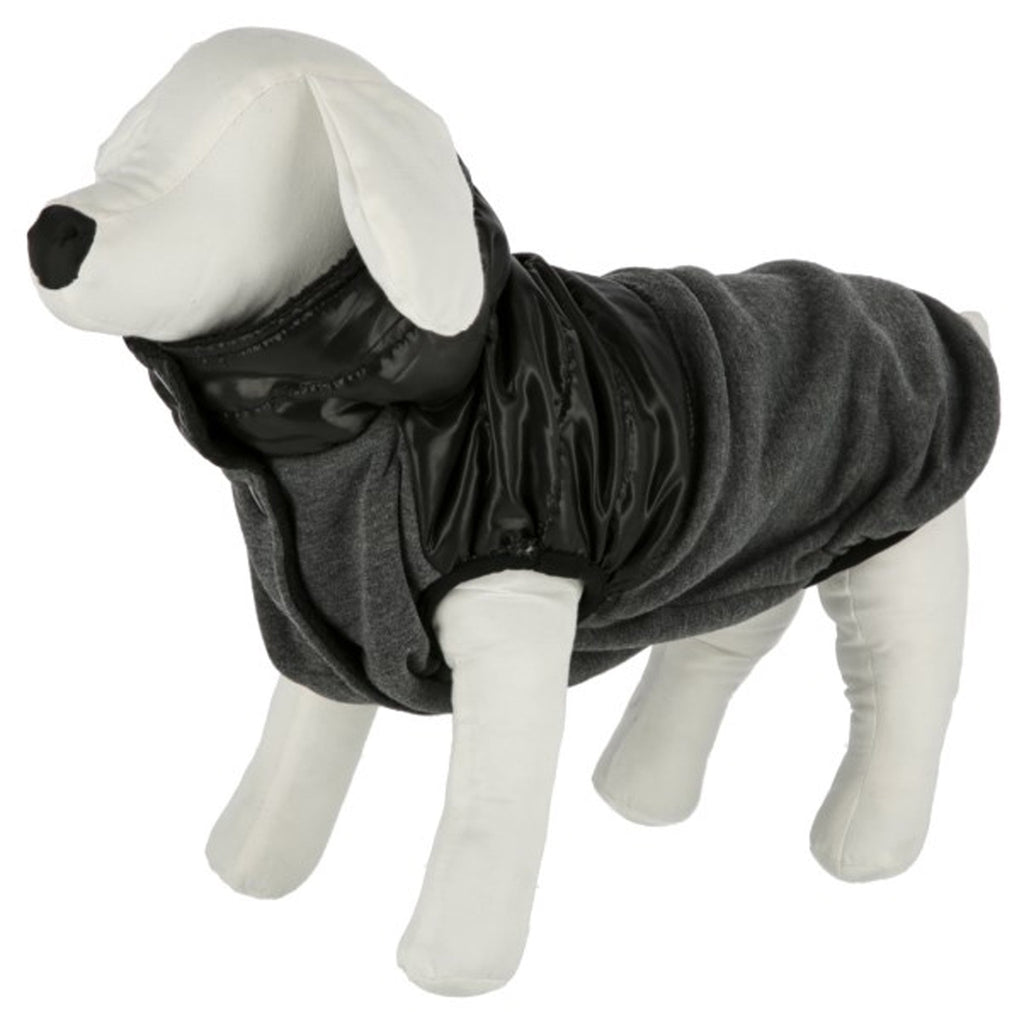 Kerbl Quebec Dog Coat - Black/Grey