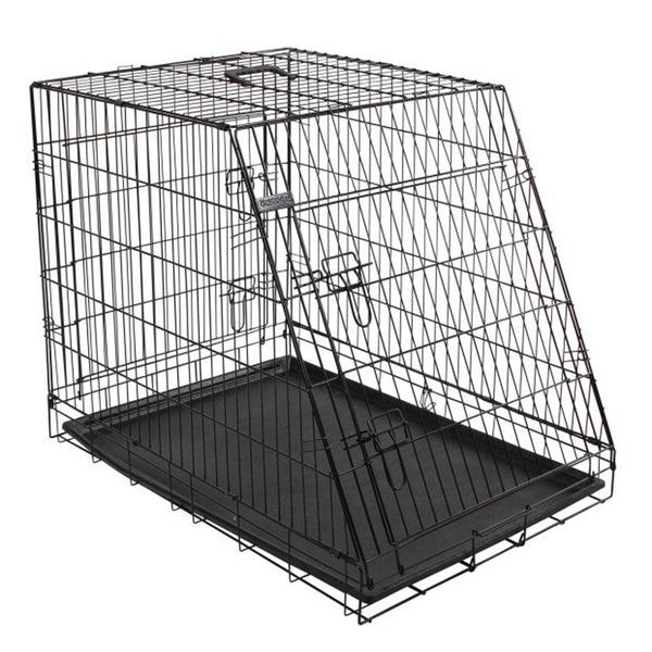 Kerbl Sloping Dog Crate - Black