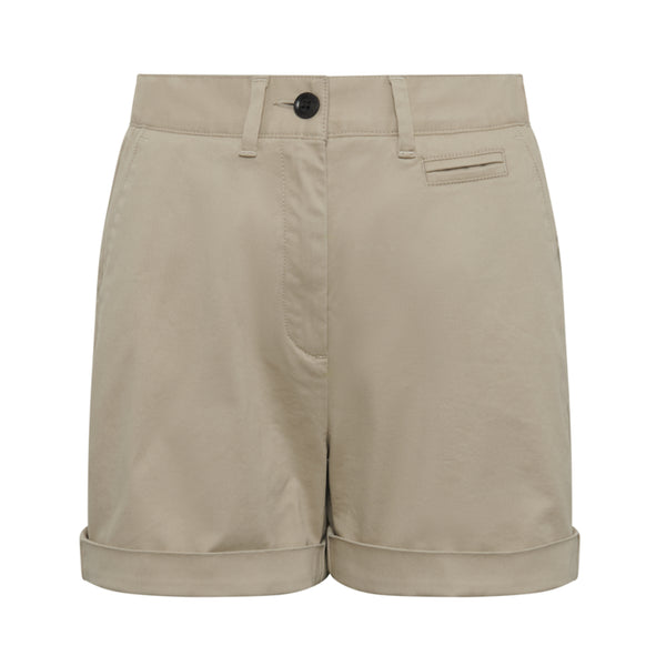 Holland Cooper Ladies Classic Chino Short - Light Stone