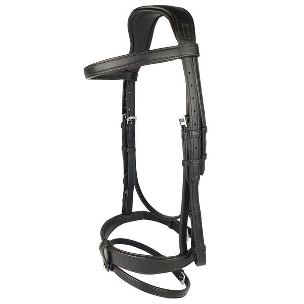 EcoRider Show Comfort Bridle - Black