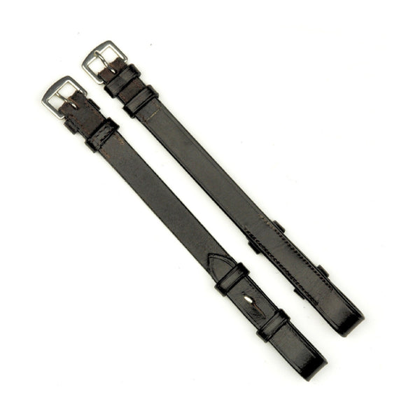 Mackey Classic Cheek Pieces 5/8 - BROWN