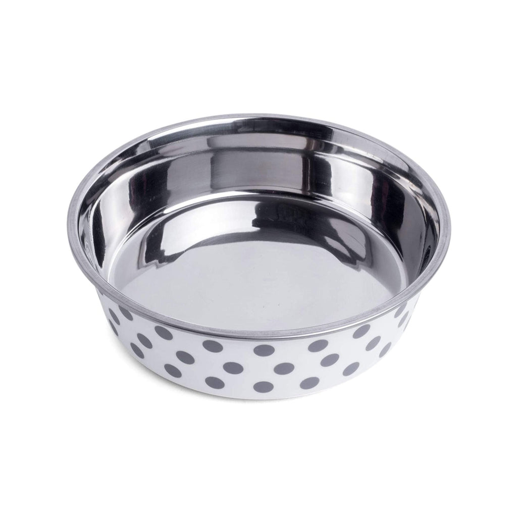 Petface Deli Bowl Grey Spot
