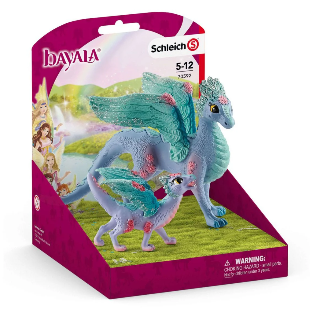 Schleich Blossom Dragon Mother and Child