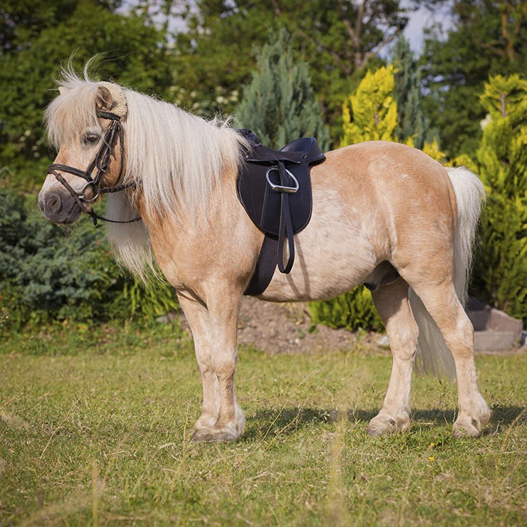 Kerbl Saddle Set Economy Pony - Black