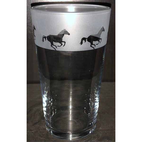 The Milford Collection Galloping Beer Glass