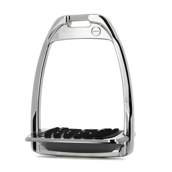 Flex-On Hunter H Stirrups - Silver/Black