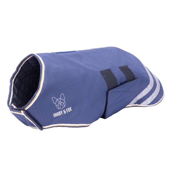 Digby & Fox Waterproof Dog Coat - Navy