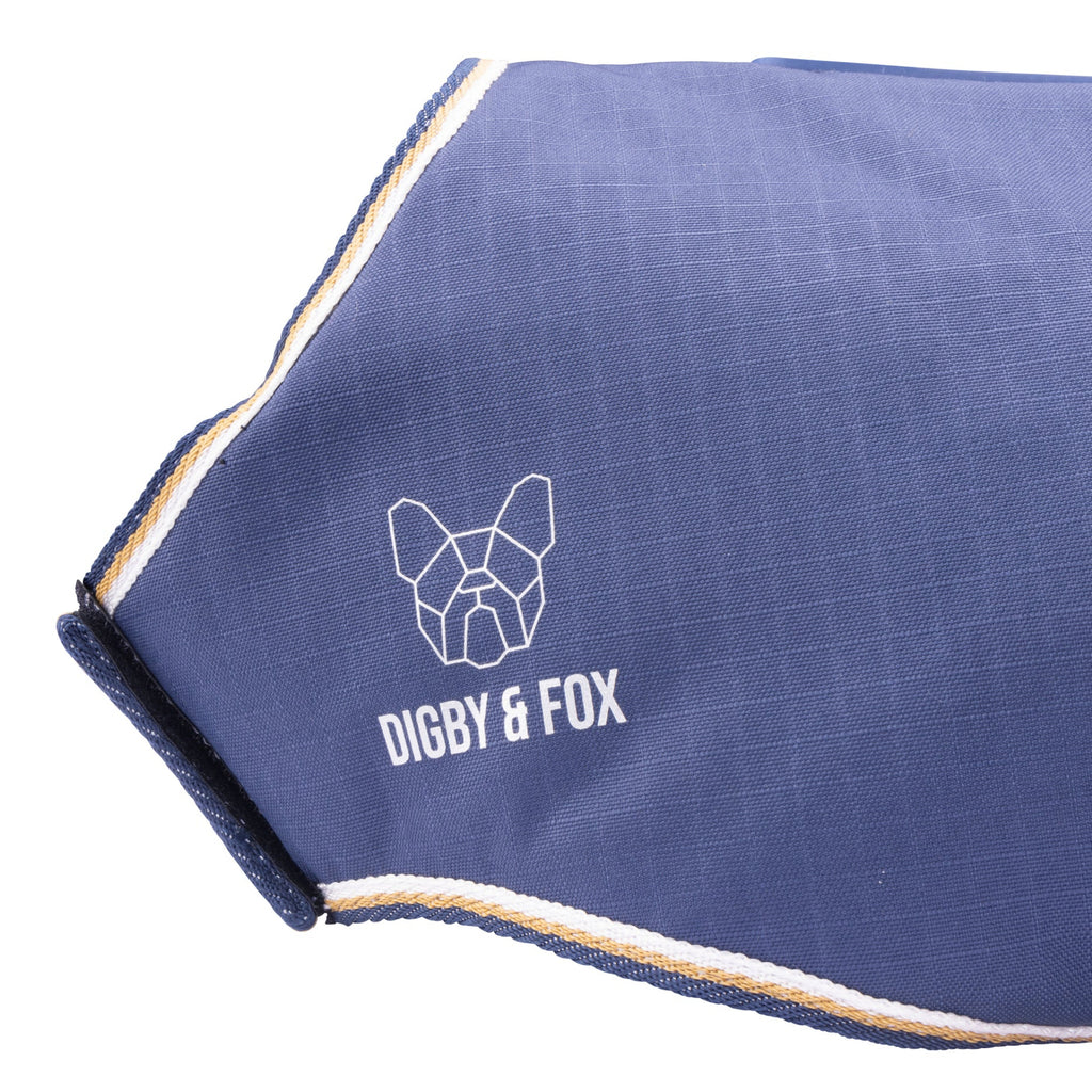 Digby & Fox Waterproof Dog Coat - Navy
