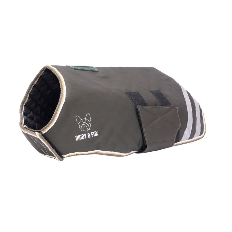 Digby and Fox Waterproof Dog Coat - Green