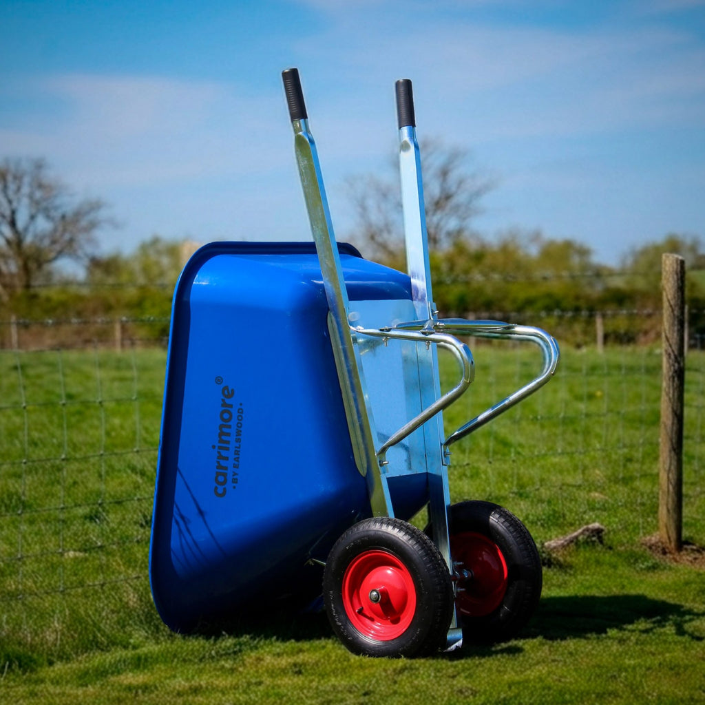 Carrimore Assembled Twin Wheelbarrow
