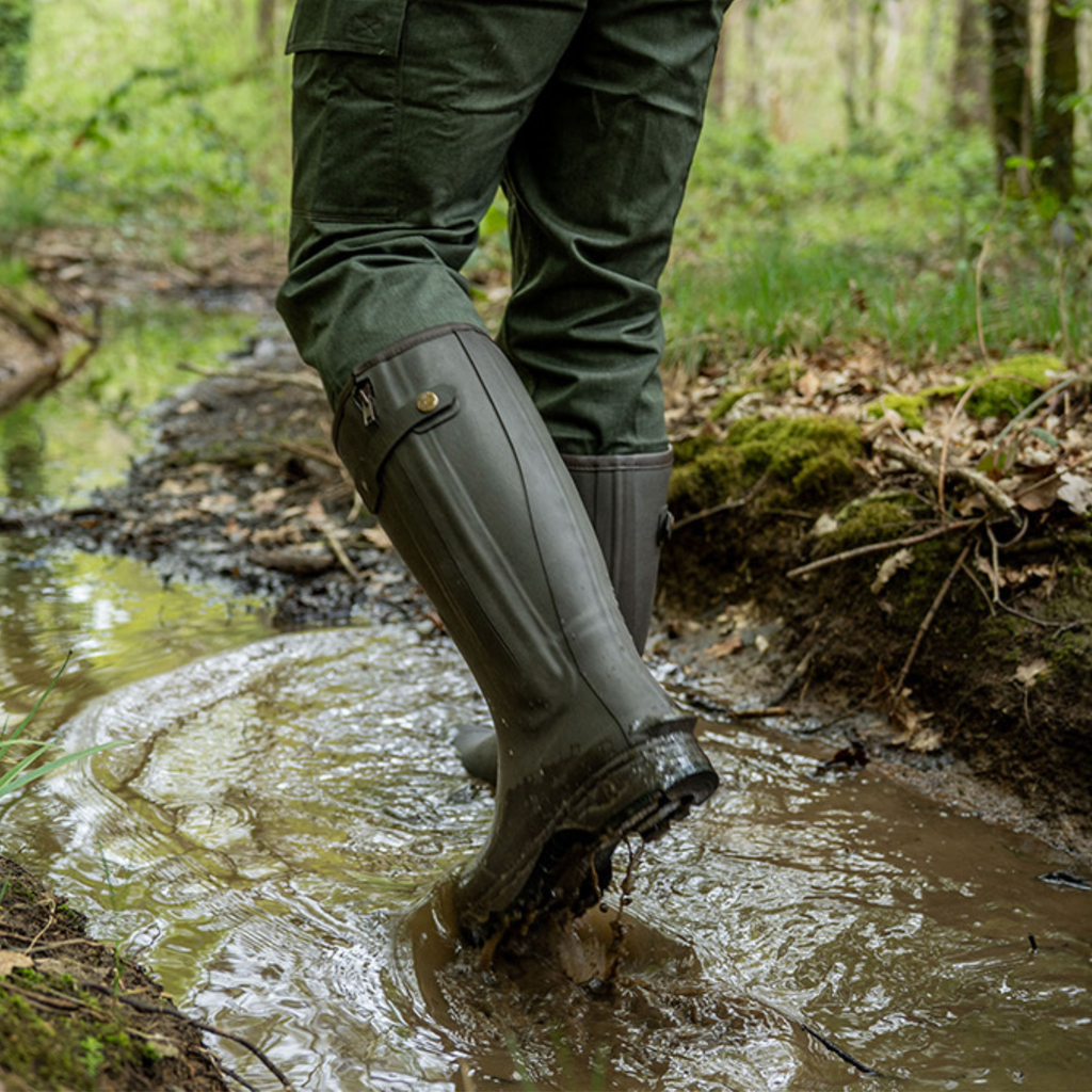 Rouchette Veneur Neo Zip Boot - Brown