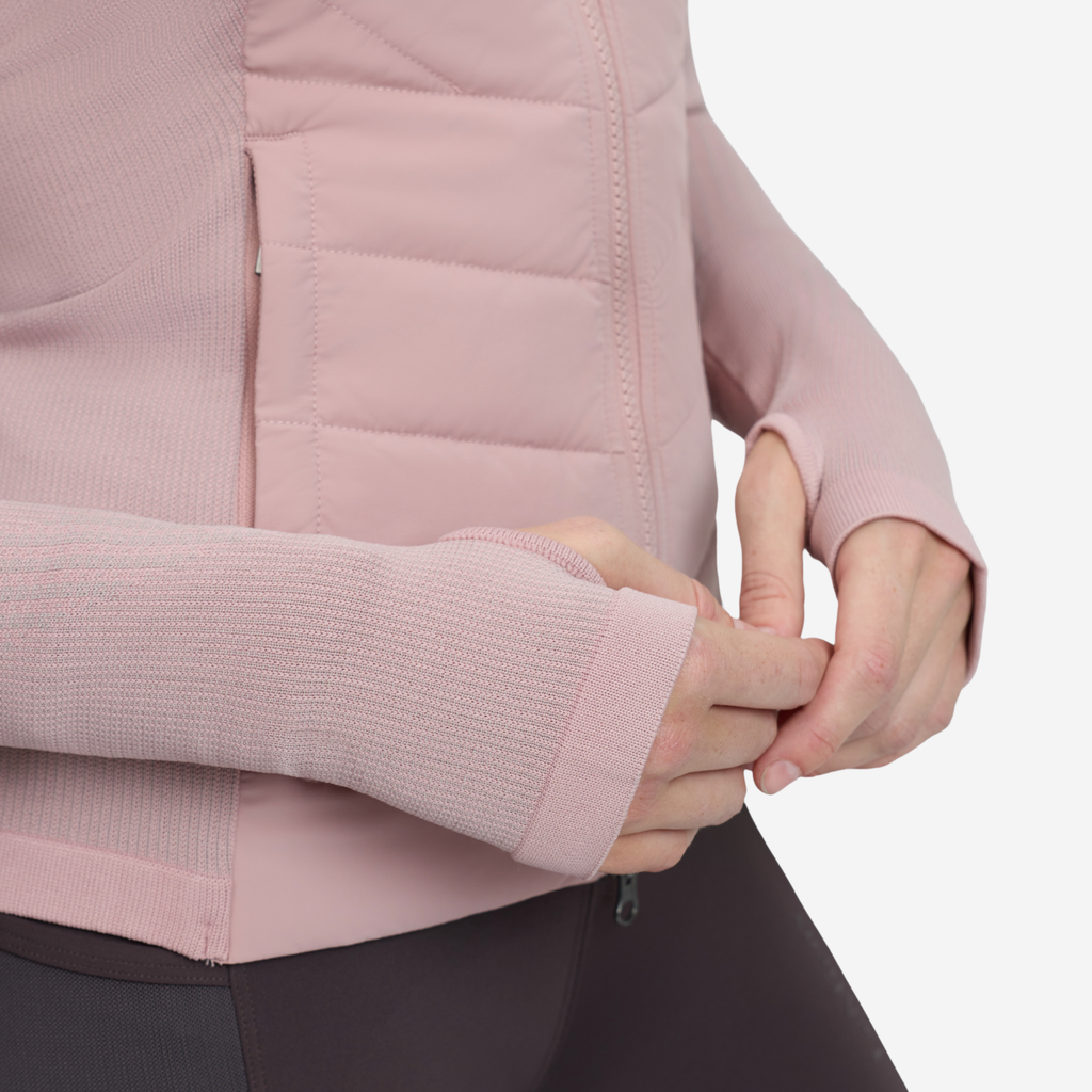LeMieux Ladies Maddie Hybrid Jacket - Wild Rose