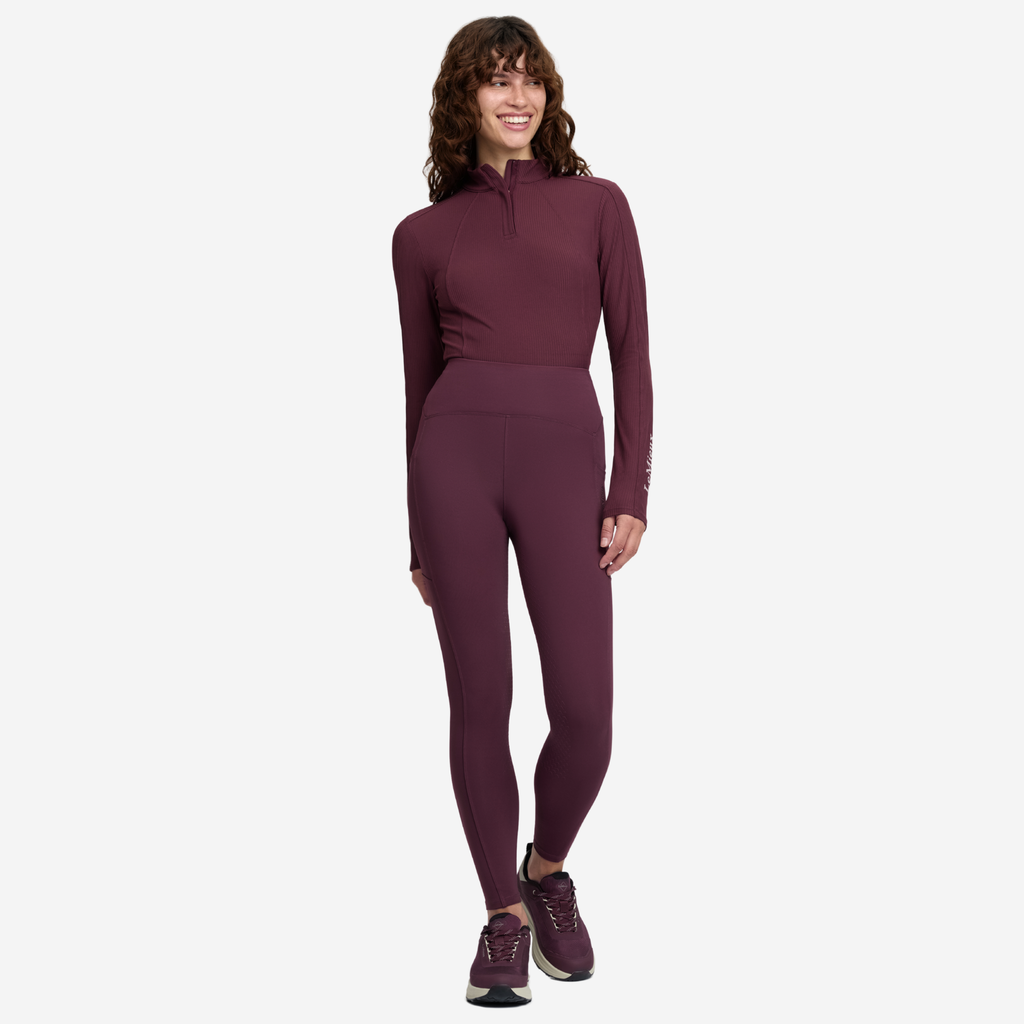LeMieux Ladies Natalie Brushed Pull On - Bramble