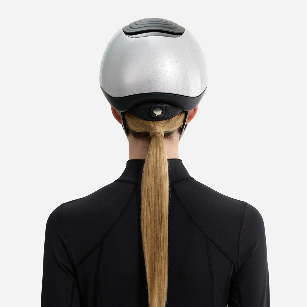 LeMieux Vexa Skull Helmet - Silver