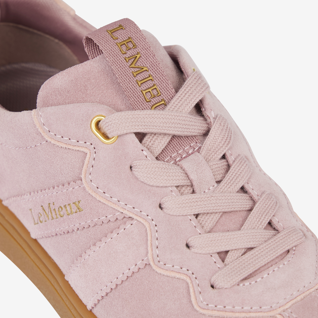 LeMieux Stockbridge Suede Trainer - Wild Rose