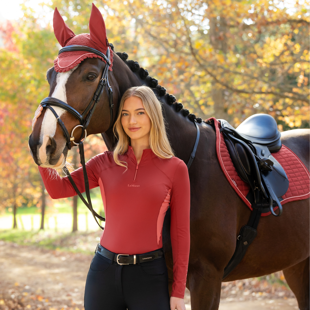 LeMieux Ladies Classique Base Layer - Russet