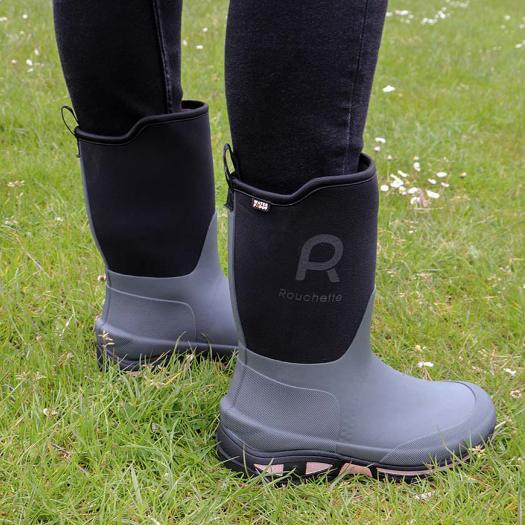 Rouchette Clean Garden Half Boot - Grey