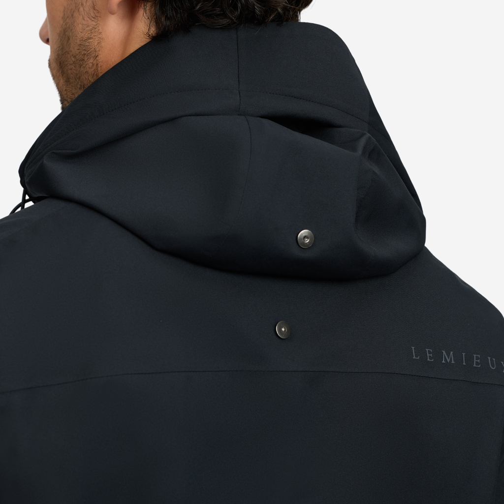 LeMieux Mens Waterproof Lightweight Jacket - Black