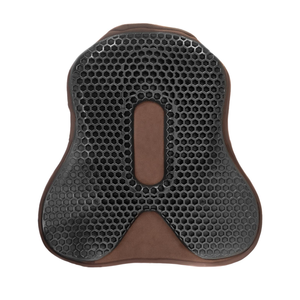 Acavallo Ortho-Pubis Gel Out Jumping Seat Saver 20mm - Brown