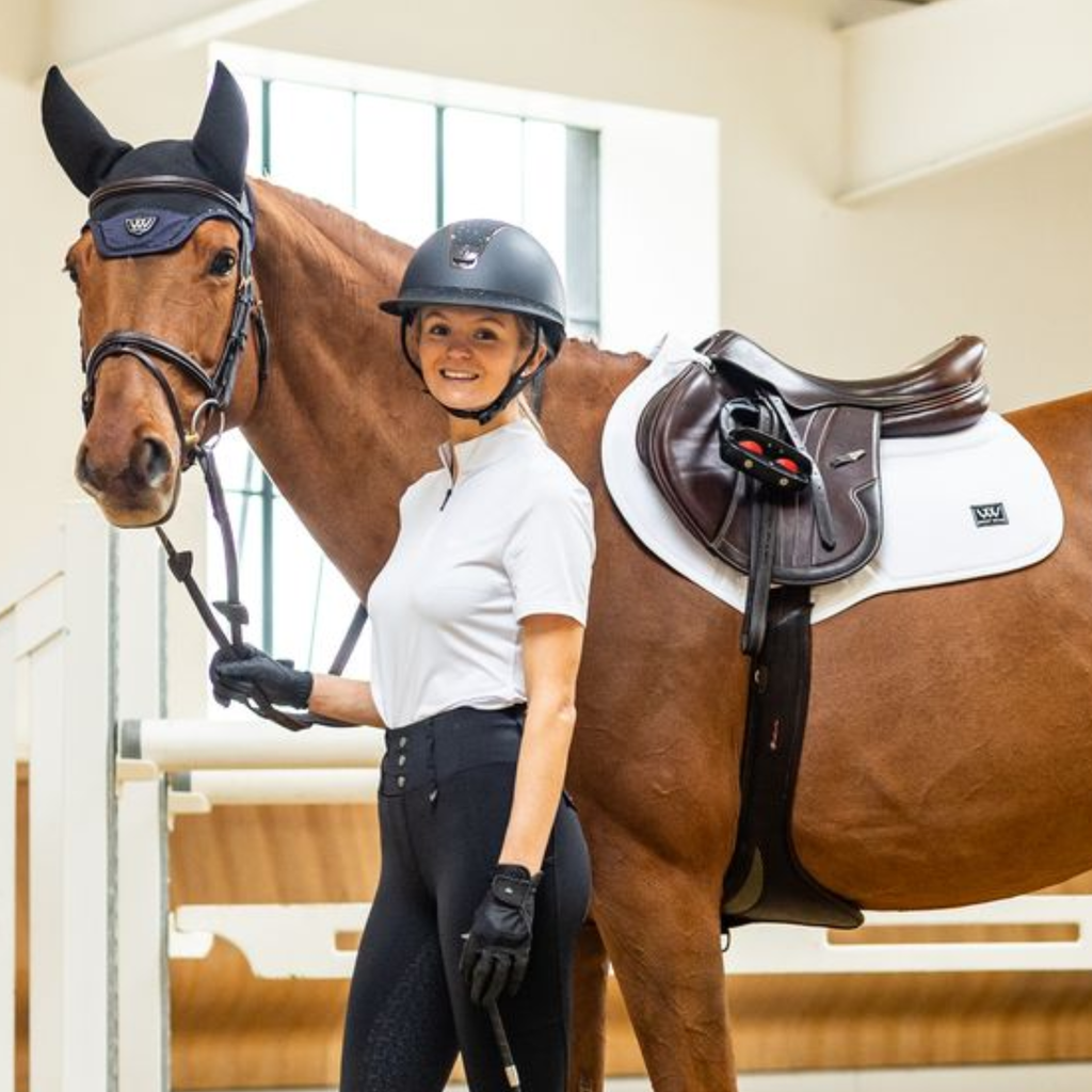 Woof Wear Elite Comfort Plus Close Contact Saddle Pad - White