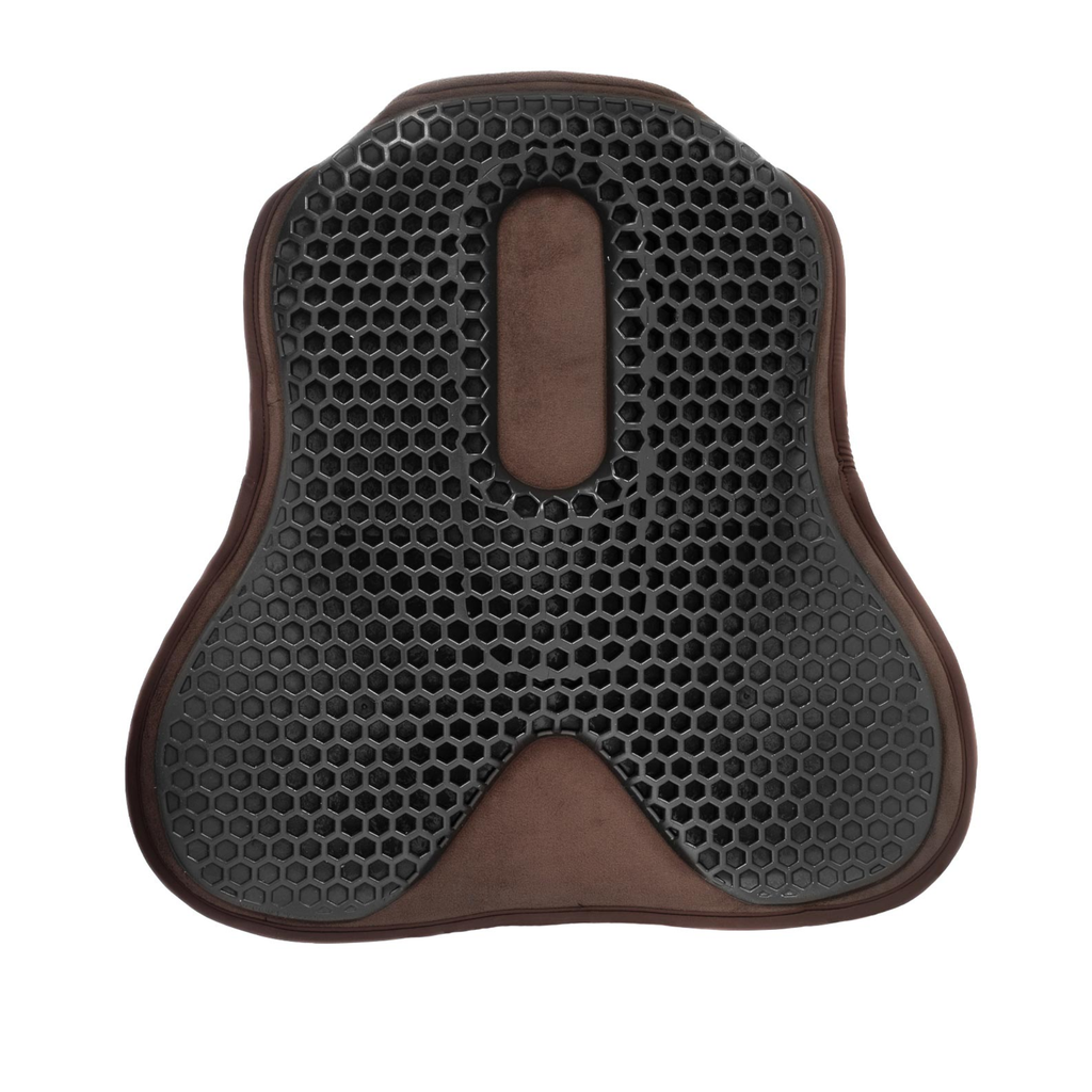 Acavallo Ortho-Coccyx Gel Out Jumping Seat Saver 20mm - Brown