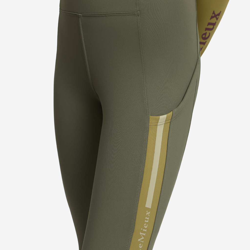 LeMieux Young Rider Orla Pull Ons - Willow Green