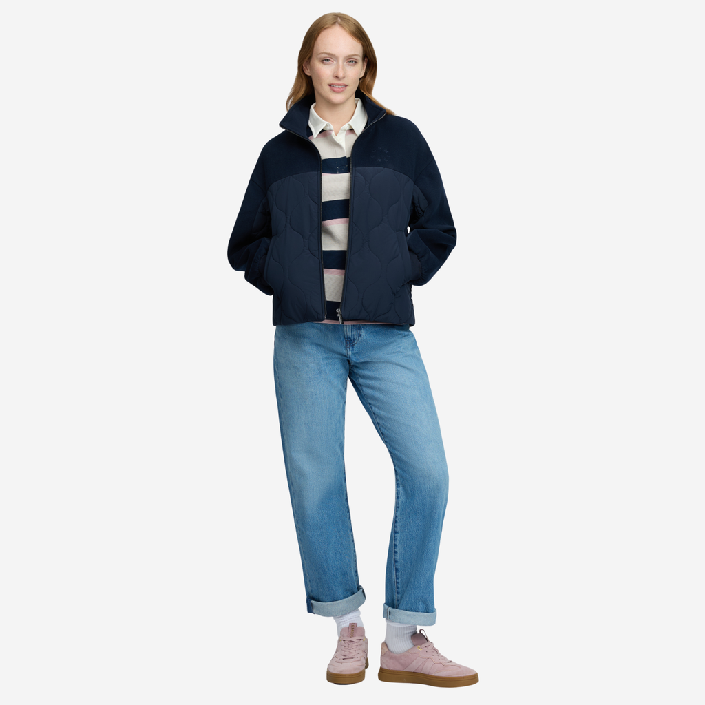 LeMieux Ladies Chloe Bomber Jacket - Navy