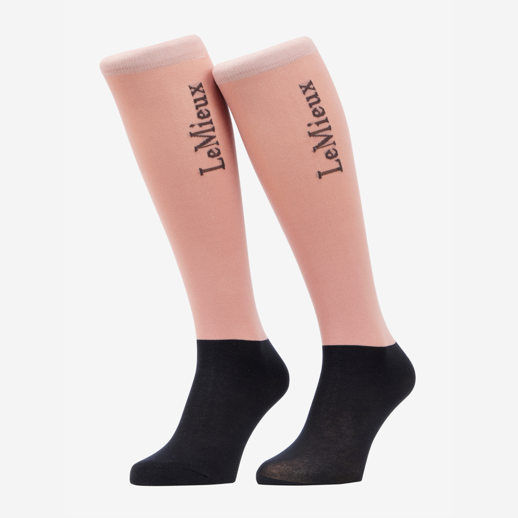 LeMieux Competition Socks 2 Pack - Wild Rose