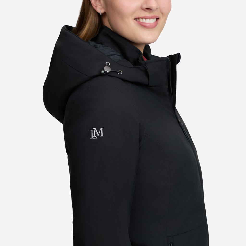 LeMieux Ladies Brooke 3 in 1 Waterproof Hybrid Jacket - Black