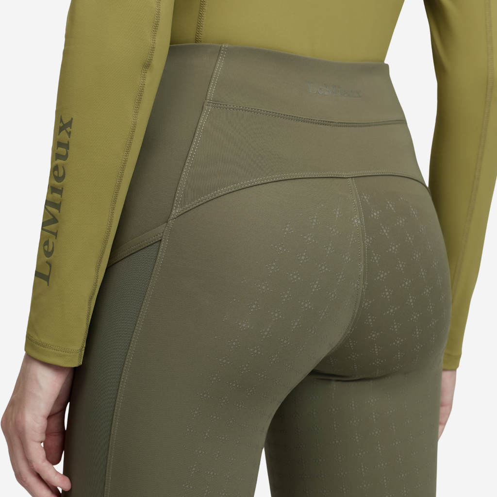 LeMieux Ladies Naomi Pull On Breeches - Willow Green