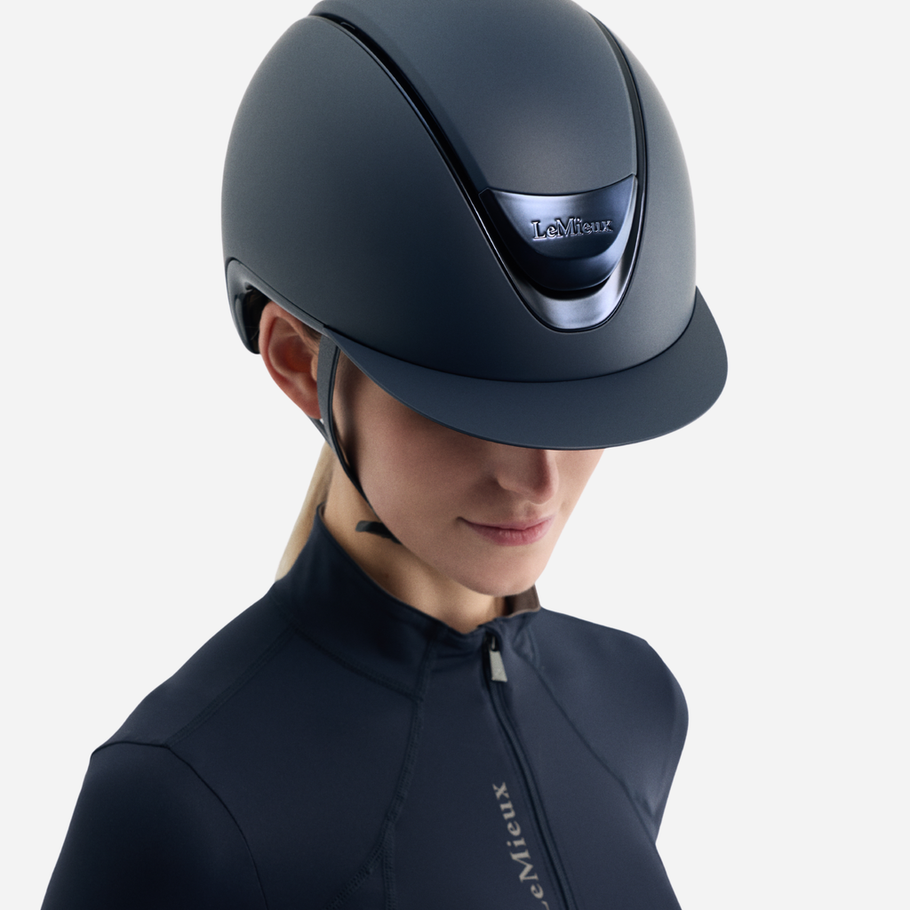 LeMieux Verv Competition Helmet Matte - Navy